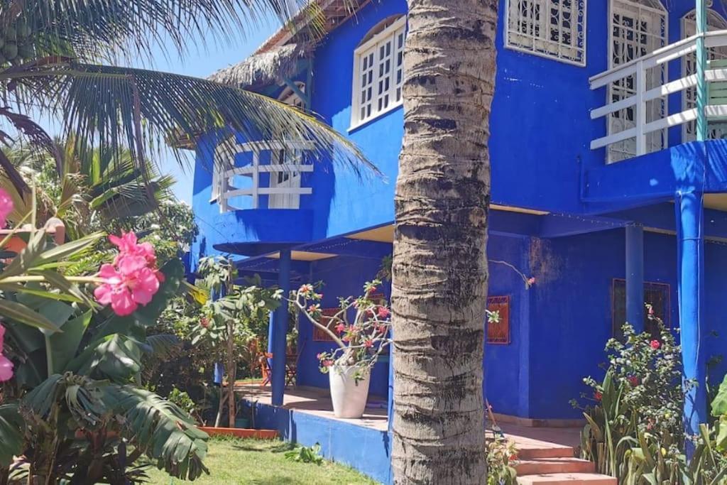Charming Blue House With Kitchen Parking And Garden Βίλα Canoa Quebrada Εξωτερικό φωτογραφία