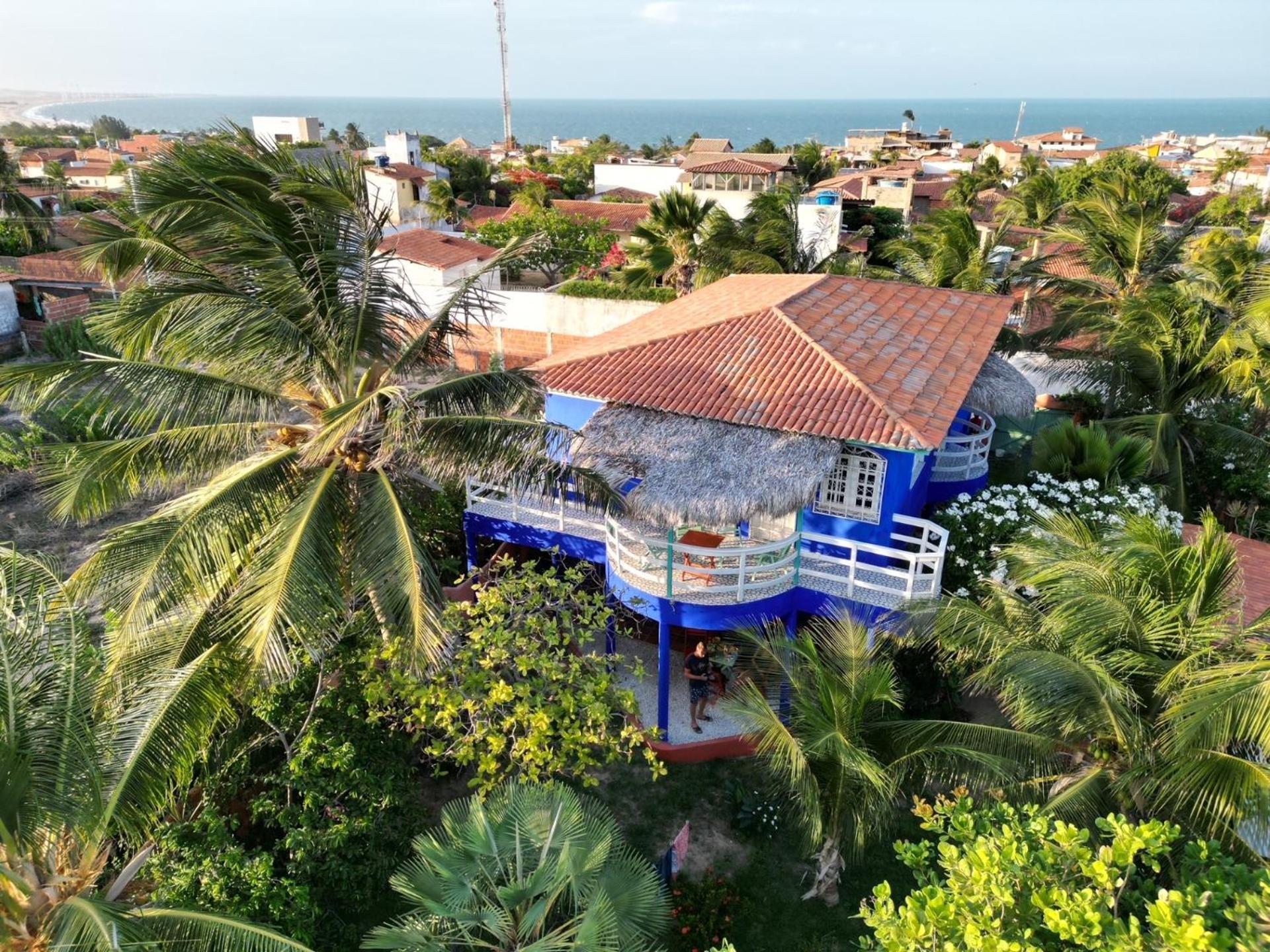 Charming Blue House With Kitchen Parking And Garden Βίλα Canoa Quebrada Εξωτερικό φωτογραφία